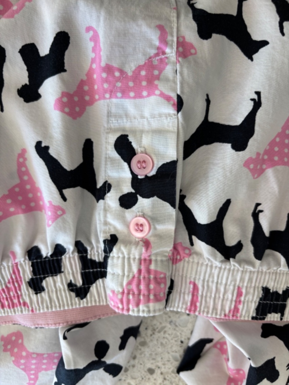 Dogs! Dogs! PJ Pants by Pink 100% Cotton Size Medium - Picture 5 of 5